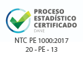 Logo Certificación DANE